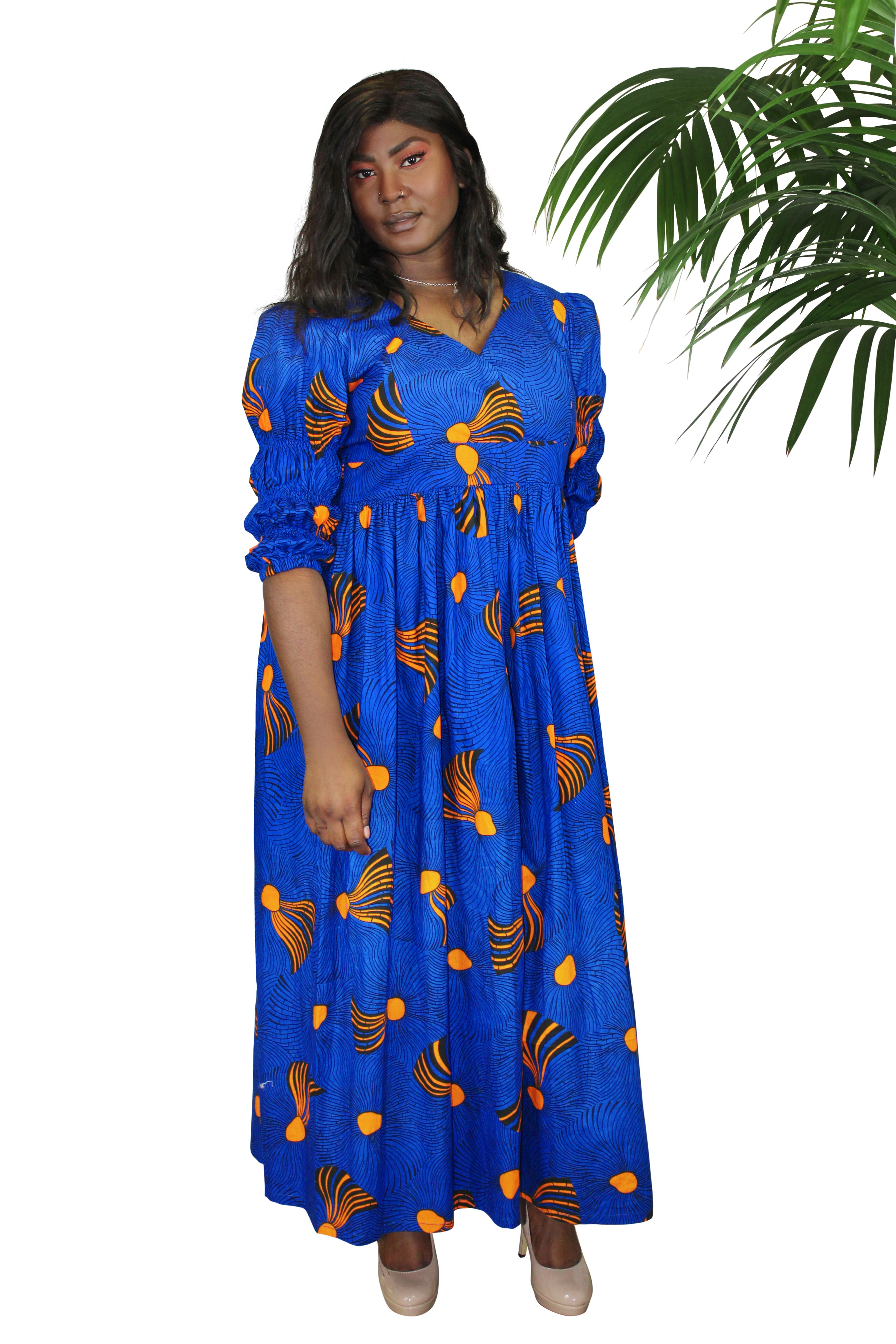 African Ladies Body-con Dress - African Clothing Store